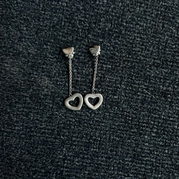 Tiffany & Co. Jewelry - Tiffany & Co *RETIRED* Lariat Link Heart EARRINGS ONLY